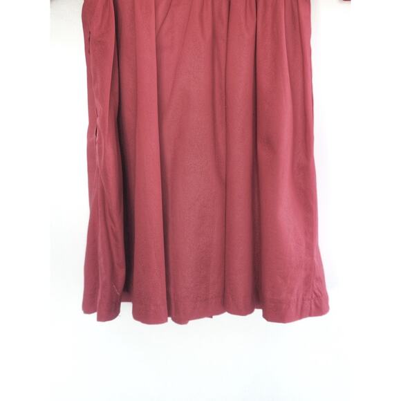 Anthropologie Red Puff-Sleeve Sweetheart Mini Dress - New - Medium - Picture 11 of 14